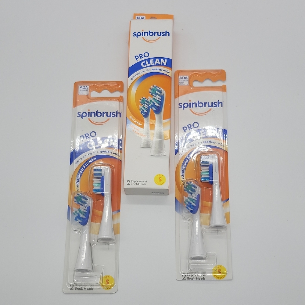 Spinbrush Pro Clean Toothbrush Heads